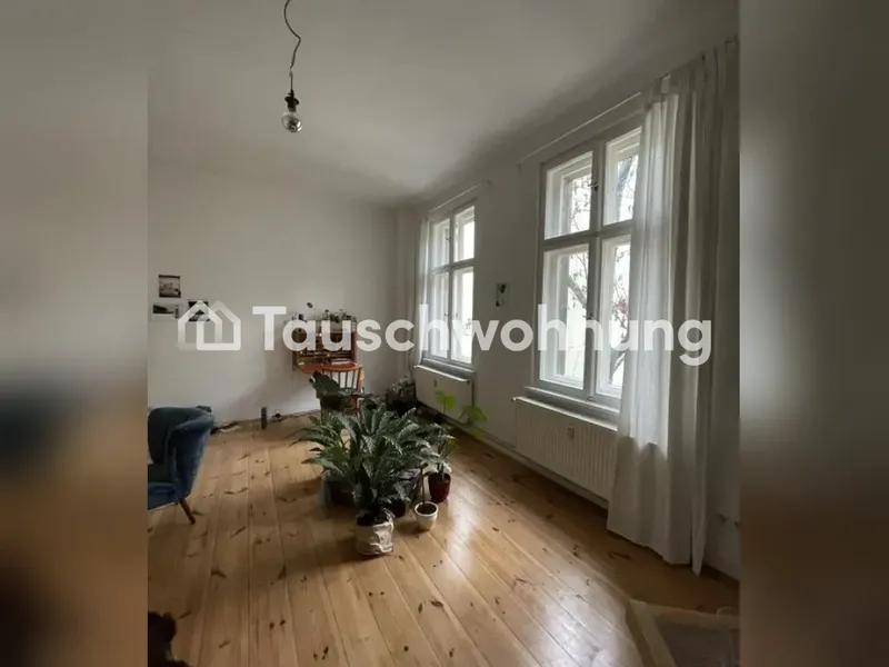 Tauschwohnung: Helle 2-Zimmer-Altbauwohnung mit Dielen in ruhiger Straße — photo 1